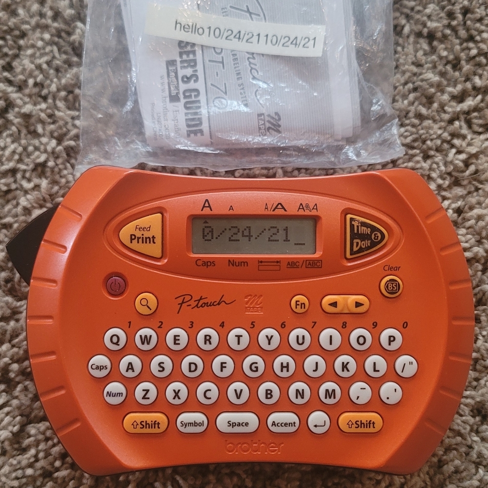 Brother p-touch labeler